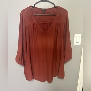 Torrid - Rust Colour Blouse
